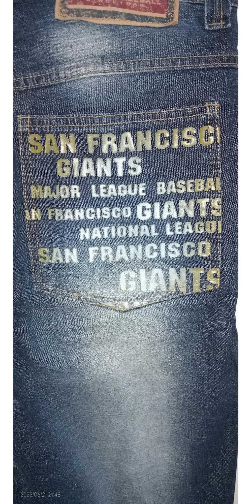 MLB × Very Rare × Vintage 🔥Vintage MLB Blue Jean… - image 8
