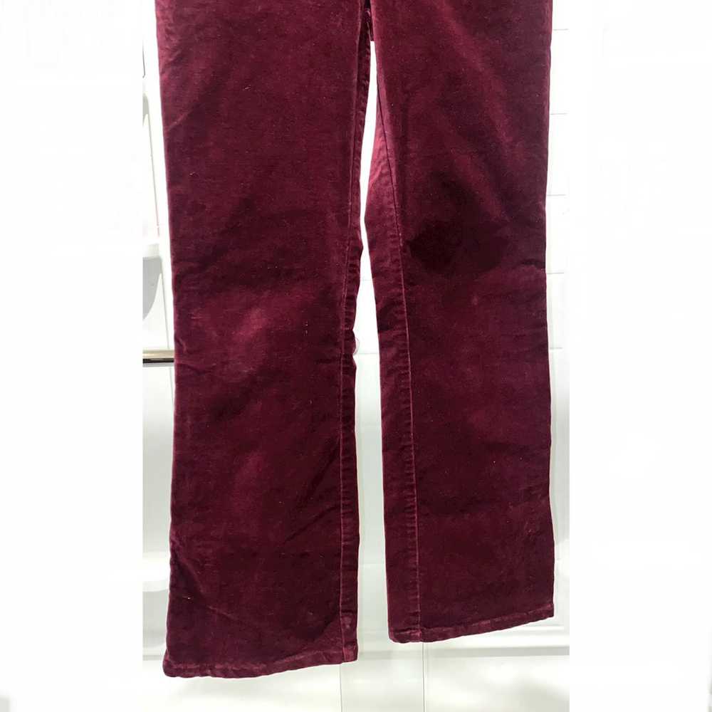Newport × Other × Vintage Womens Red Velvet Pants… - image 3