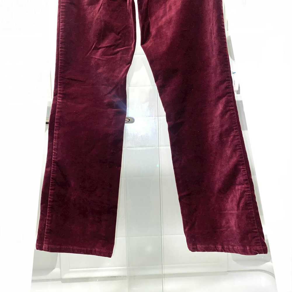 Newport × Other × Vintage Womens Red Velvet Pants… - image 6