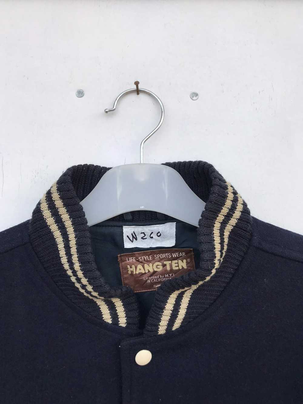 Hang Ten × Vintage Vintage Hang Ten Varsity Jacket - image 3