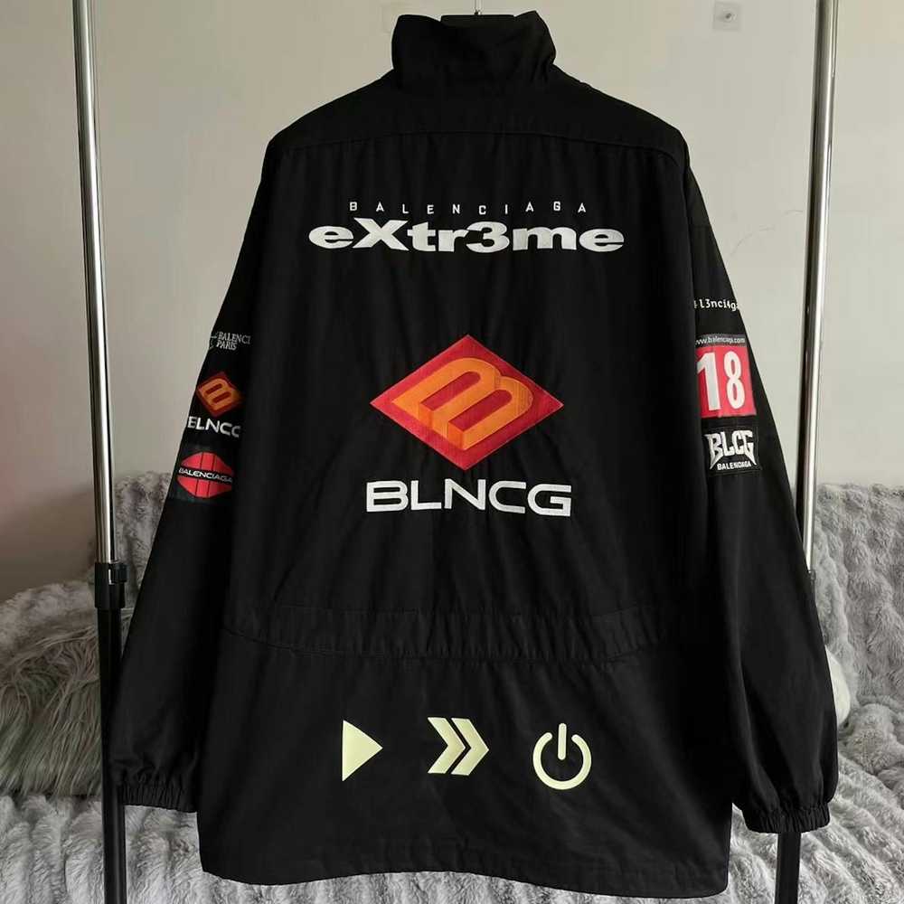 Balenciaga BALENCIAGA GAMER LOGO TRACK JACKET - image 2