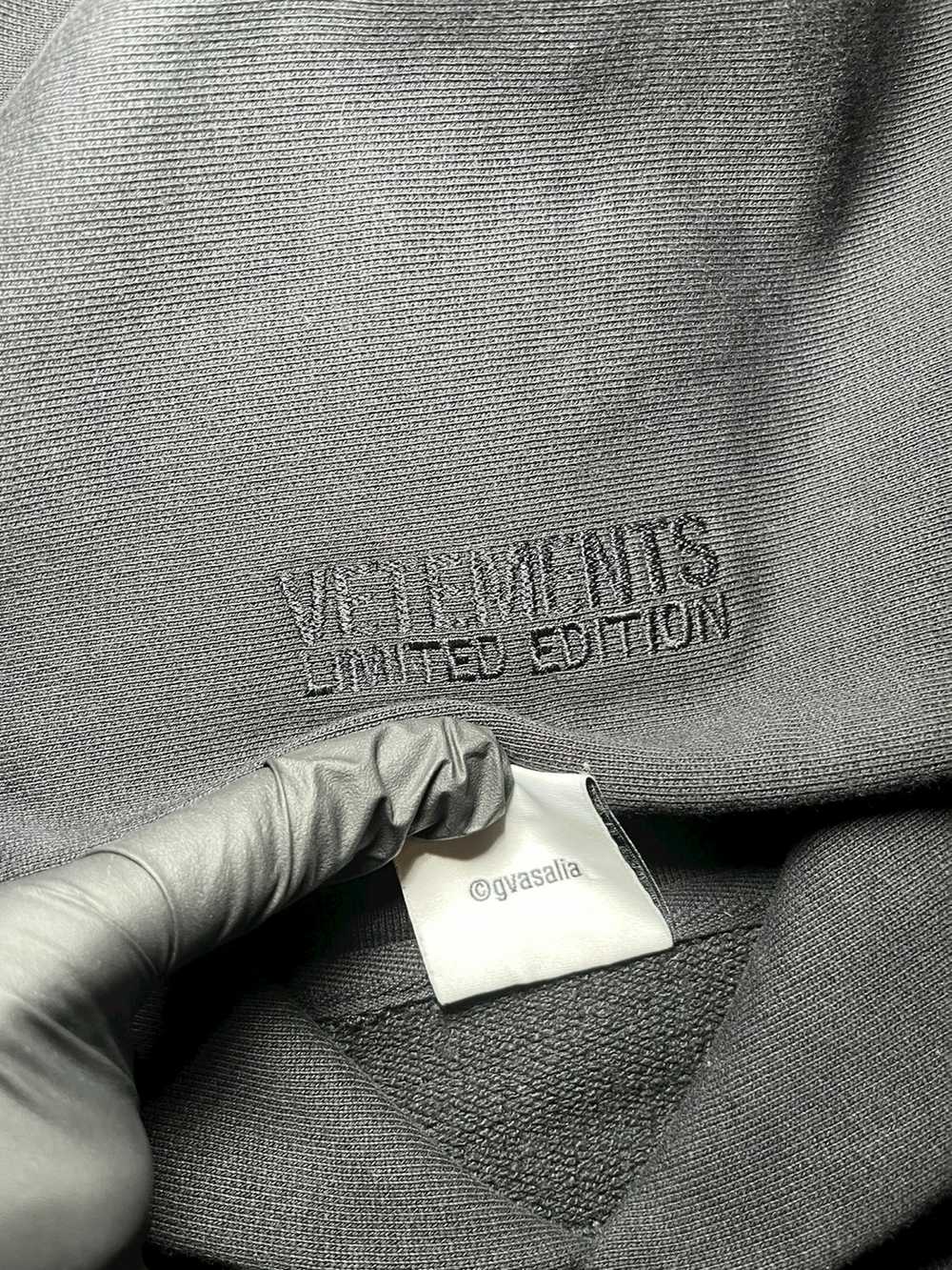 Vetements Vetements AW22 Double Anarchy Logo Hood… - image 4