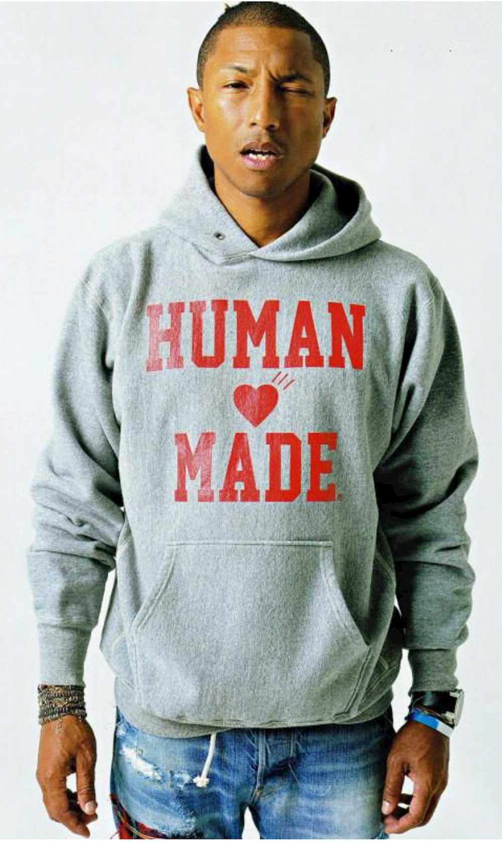 Human Made Rare Human Made Hoodie. One of Pharrel… - image 3