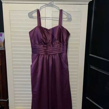 Bill Levkoff Purple long formal gown