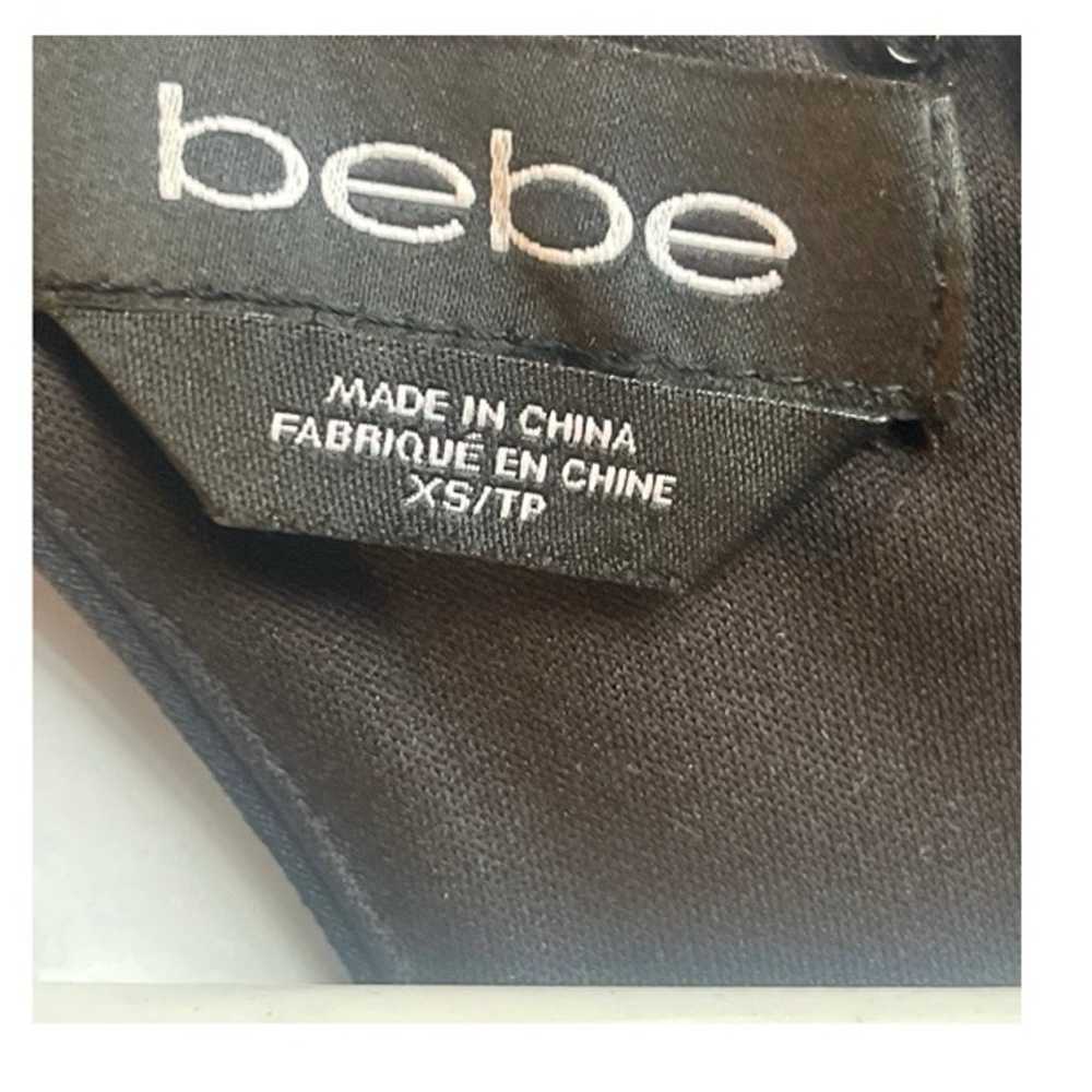 Bebe Black Studded Racerback Sleeveless Bodycon C… - image 11