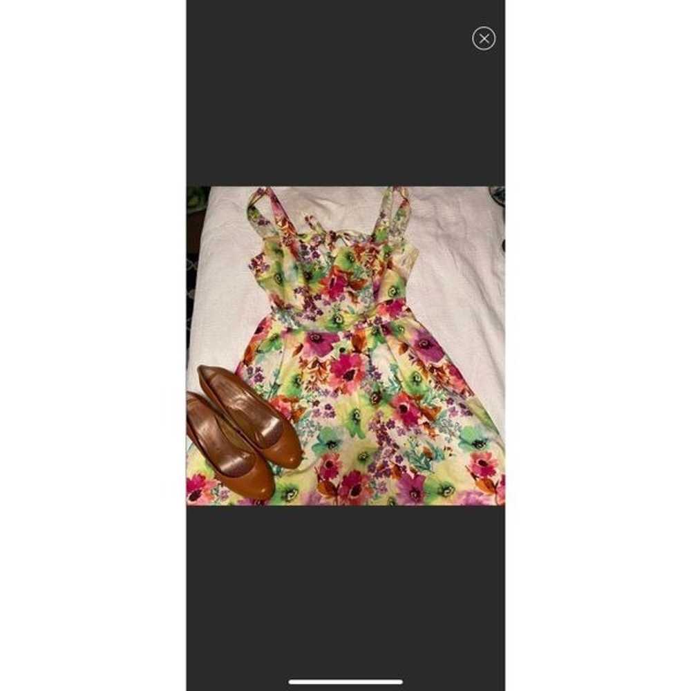 Rhyme & Echo Floral A-Frame Dress - image 2