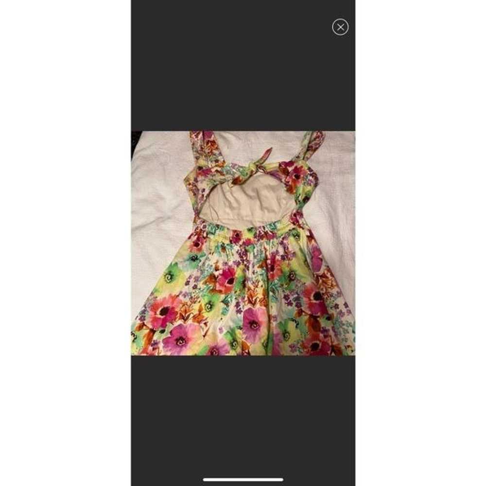 Rhyme & Echo Floral A-Frame Dress - image 4