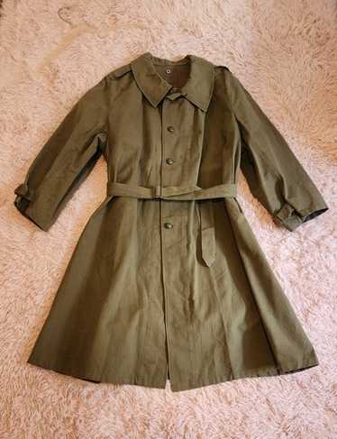 ジャケット・アウター French Army Motorcycle Coat 6 40's] French Army M38 Double Breasted Motorcycle Jacket Size