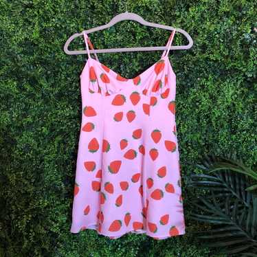 RESA Strawberry Mini Dress - image 1