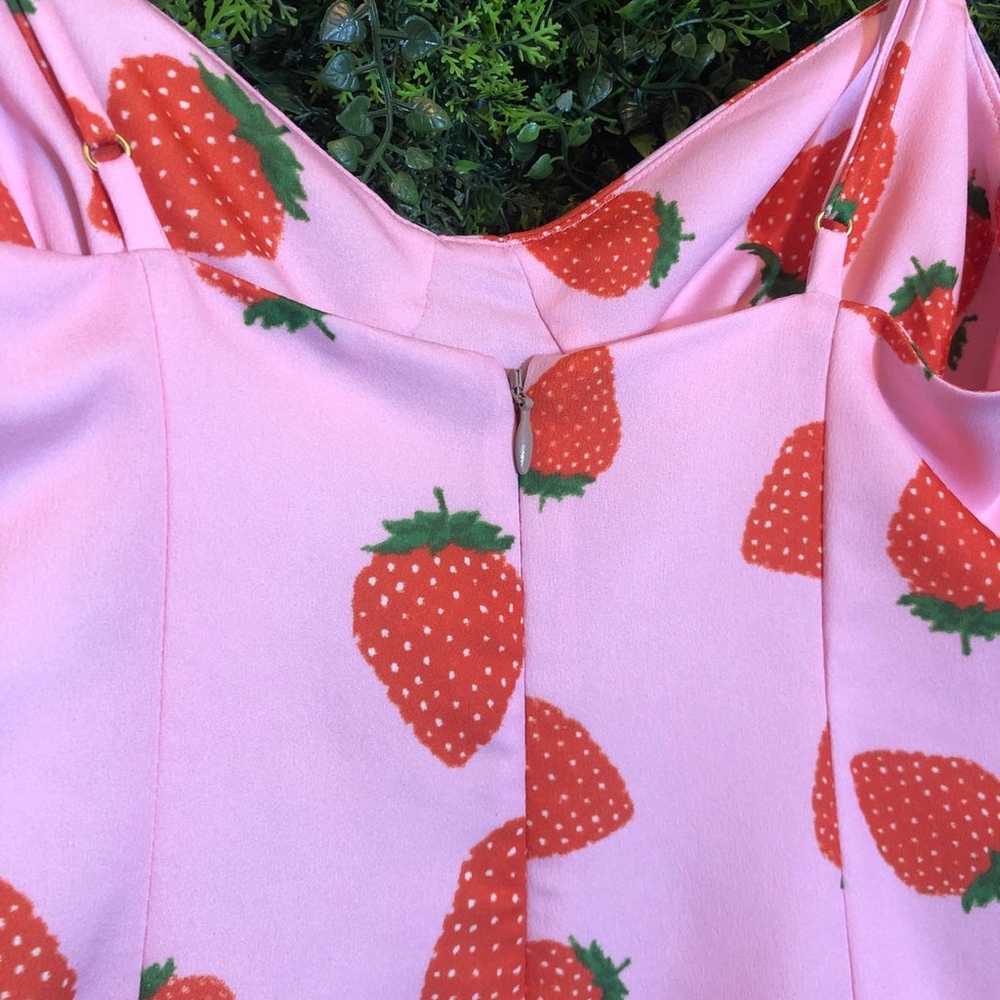 RESA Strawberry Mini Dress - image 4
