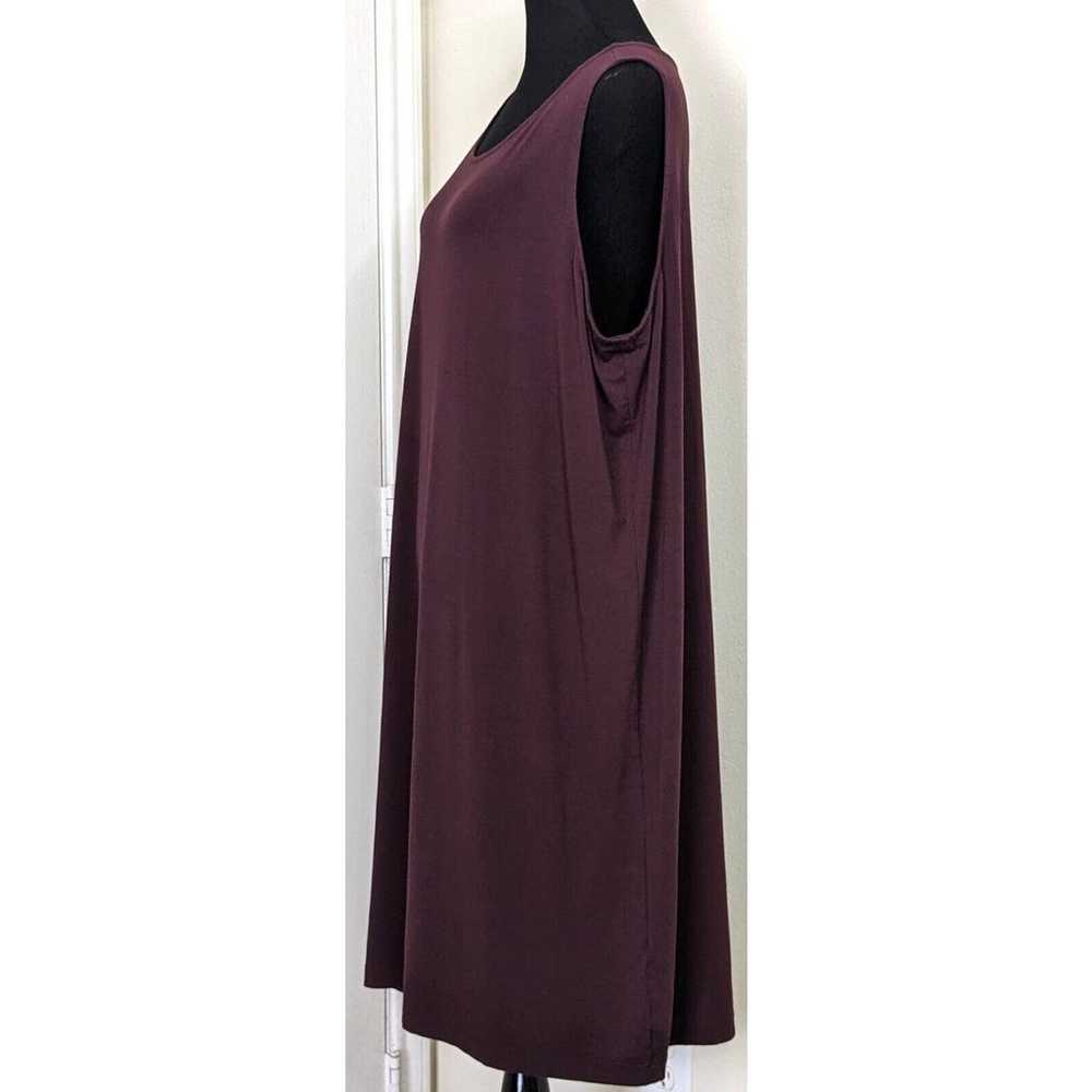 Eileen Fisher Dress Womens 3X Plus Stretch Viscos… - image 4