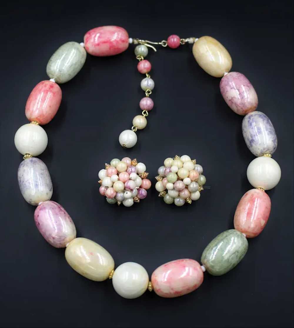 Necklace Earrings Demi Hong Kong Spring Easter Co… - image 4