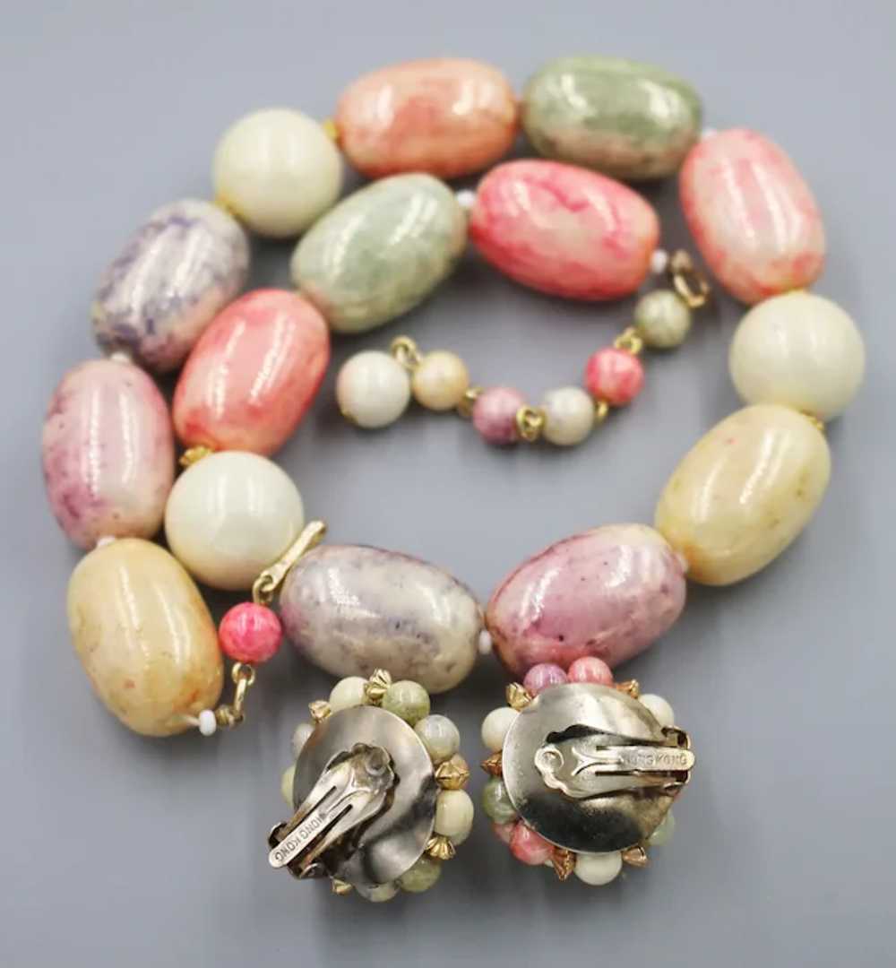 Necklace Earrings Demi Hong Kong Spring Easter Co… - image 5