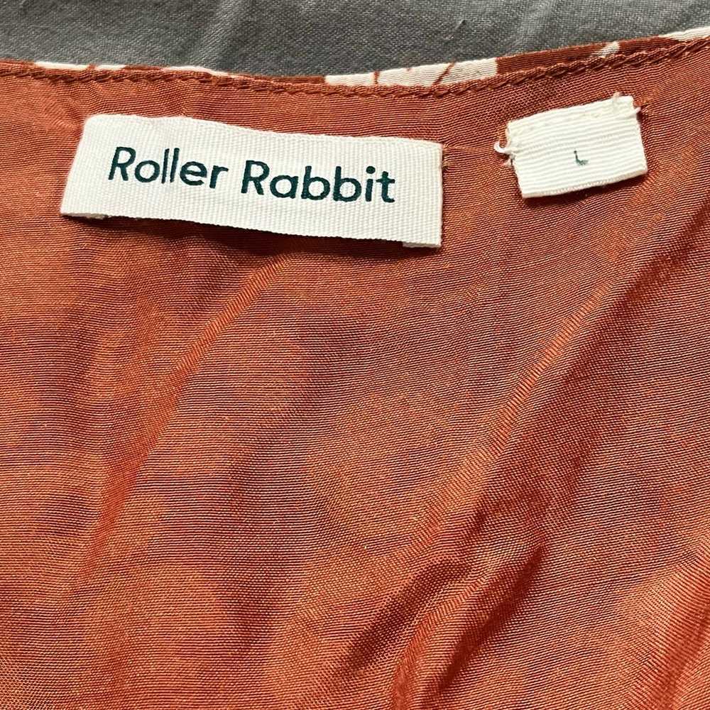 Roller Rabbit Olindo Quinn Dress Floral Size L - image 9