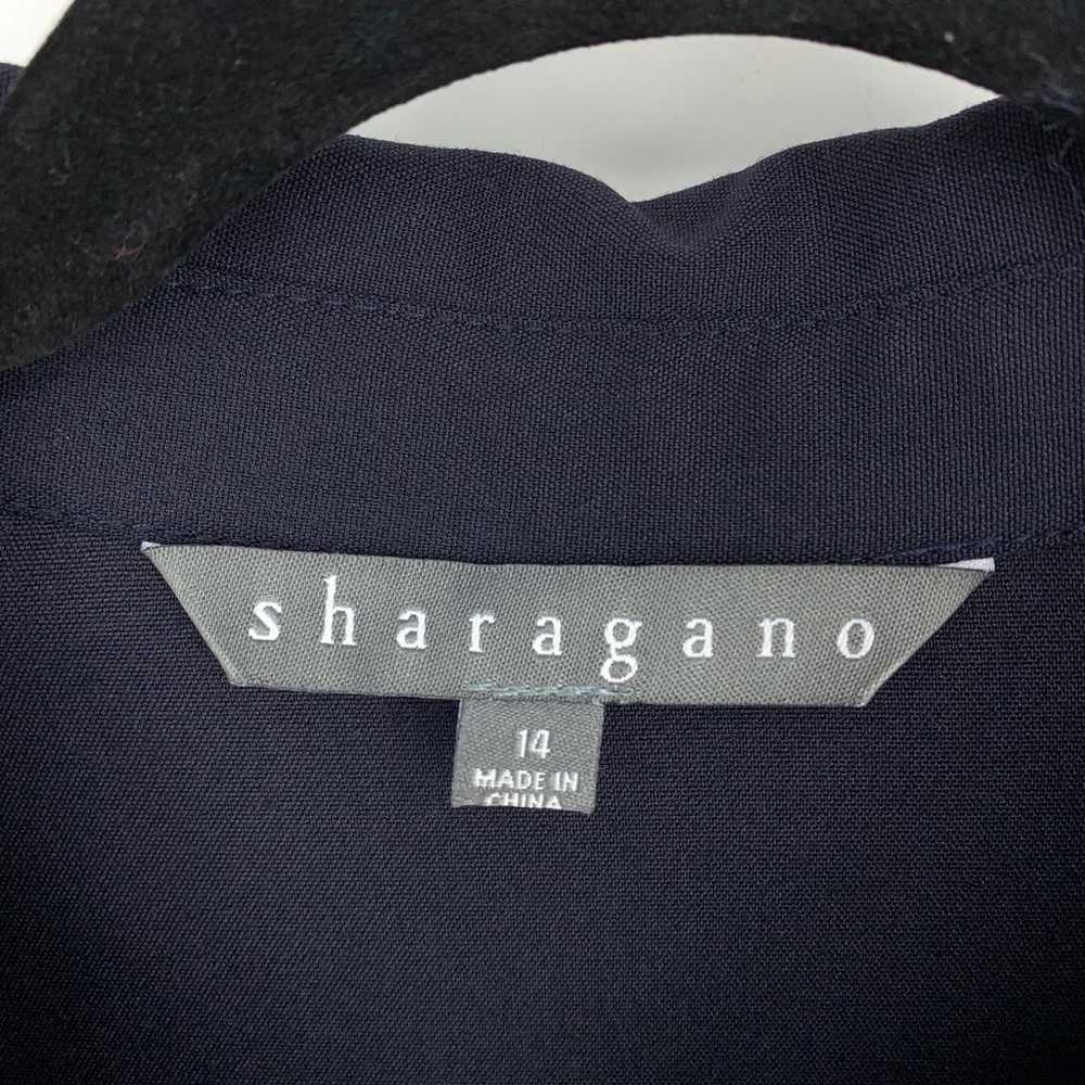 Sharagano Shirt Dress Women's Size Medium Side Bu… - image 5