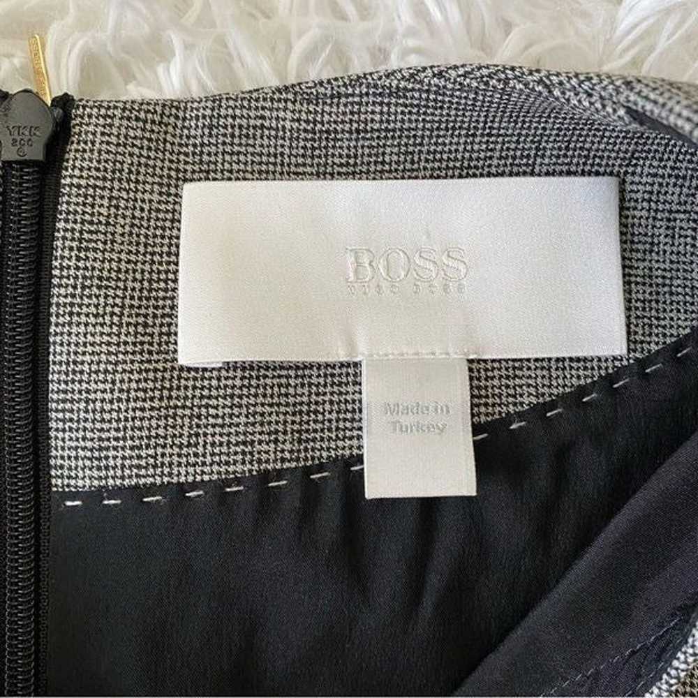 Boss Hugo Boss Gray Sleeveless Wool Sheath Dress … - image 12