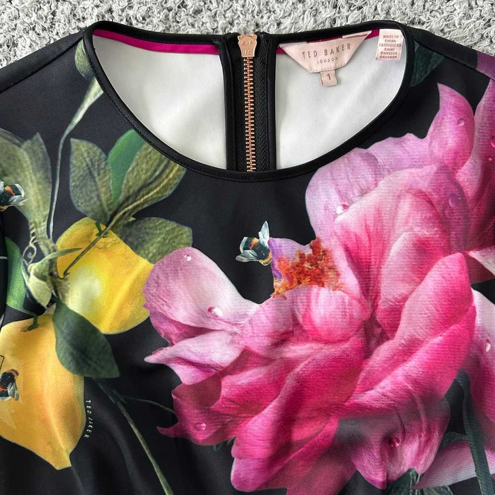 Ted Baker Allisia Citrus-Bloom Floral Skater Dress - image 5
