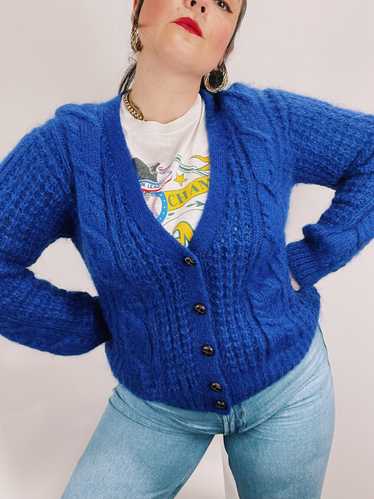 Cable Knit Cardigan - image 1