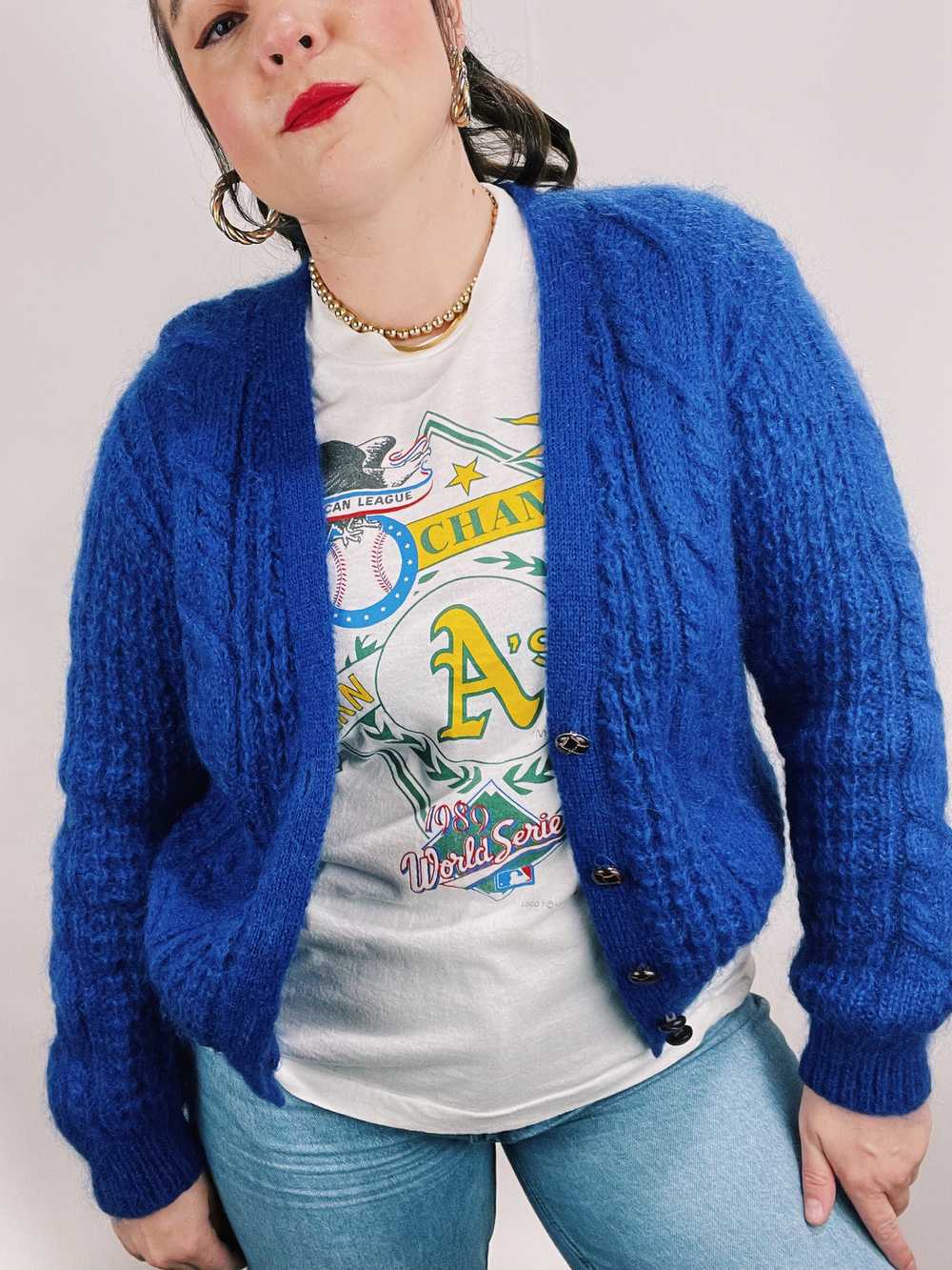 Cable Knit Cardigan - image 2