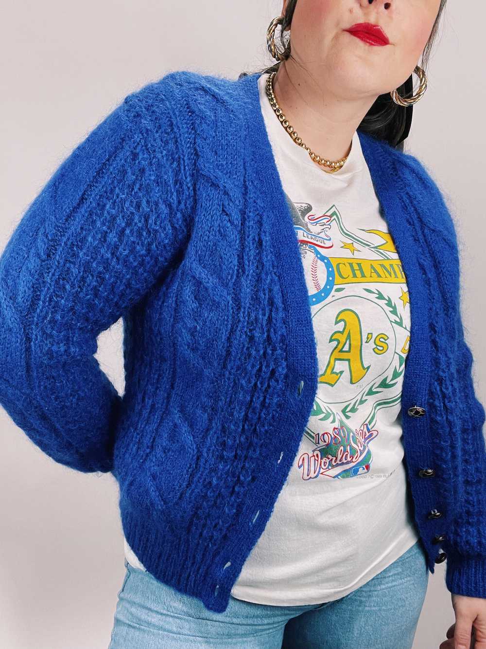 Cable Knit Cardigan - image 3