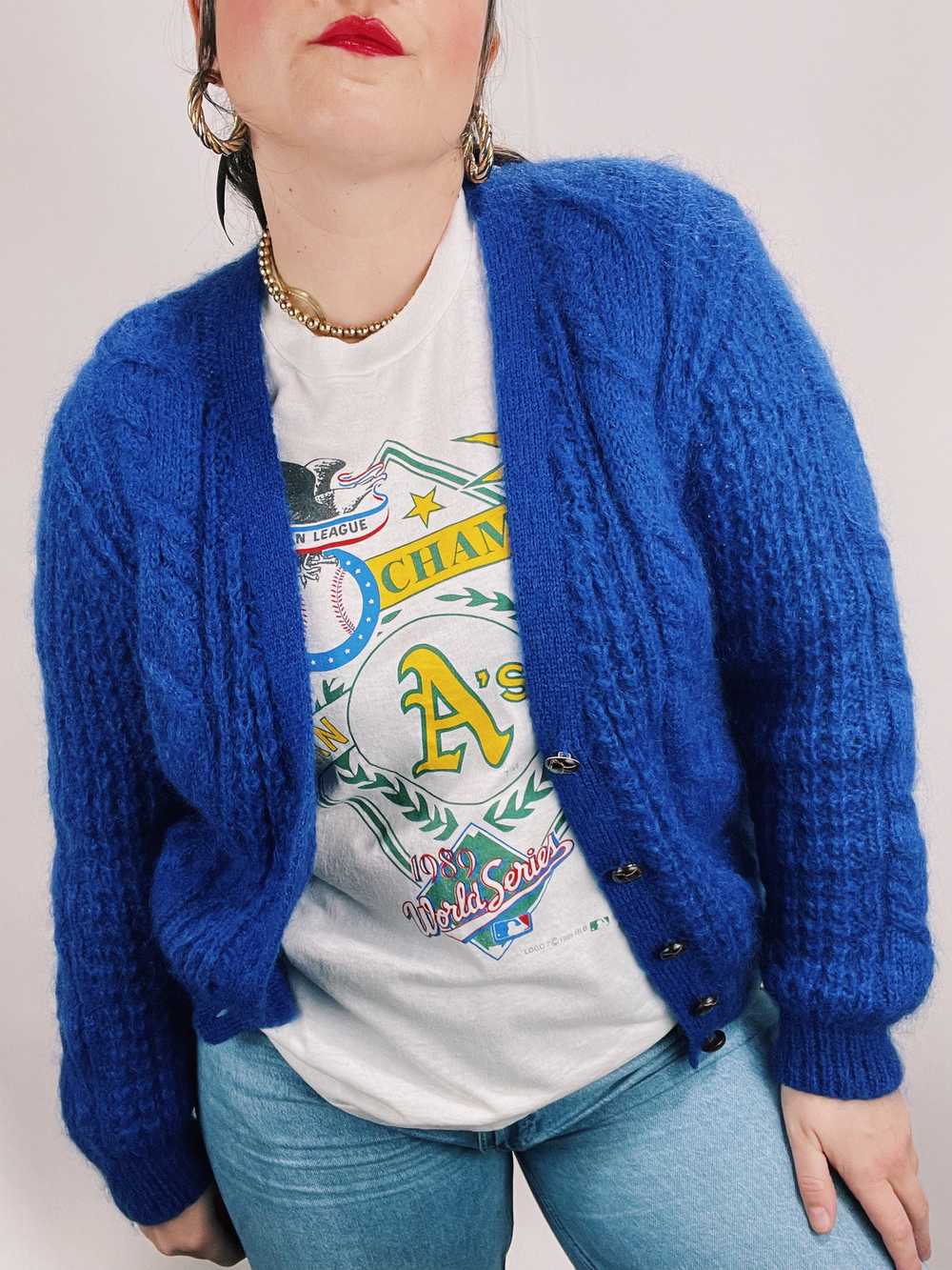Cable Knit Cardigan - image 4