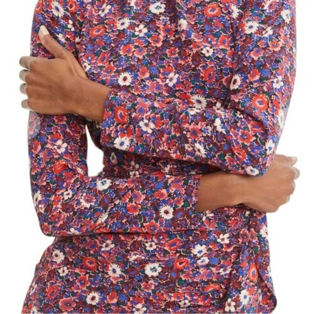 NEW NWOT Veronica Beard Louella Dress Berry Multi… - image 3
