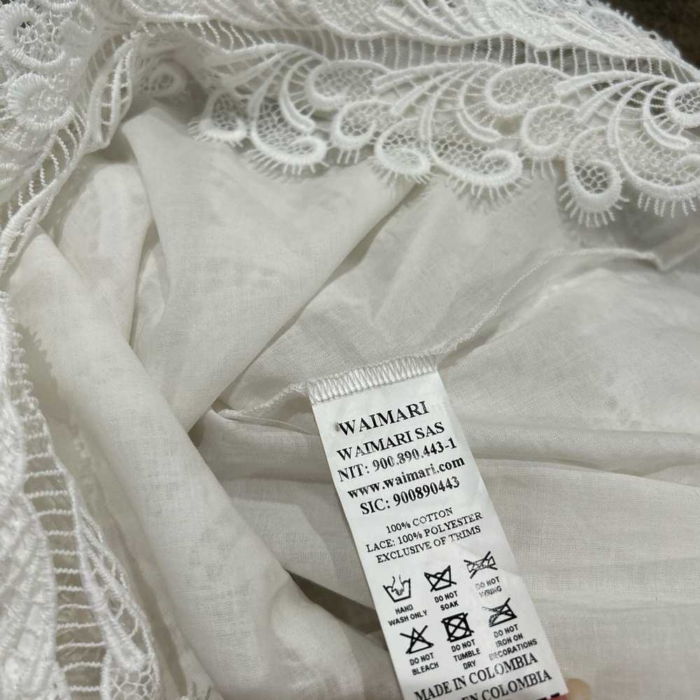 WAIMARI Solara lace puff sleeve mini dress - image 5