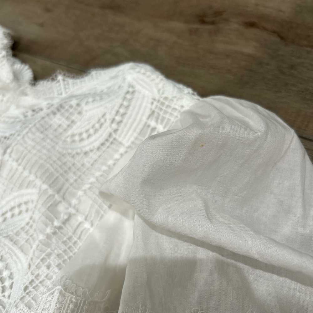 WAIMARI Solara lace puff sleeve mini dress - image 7