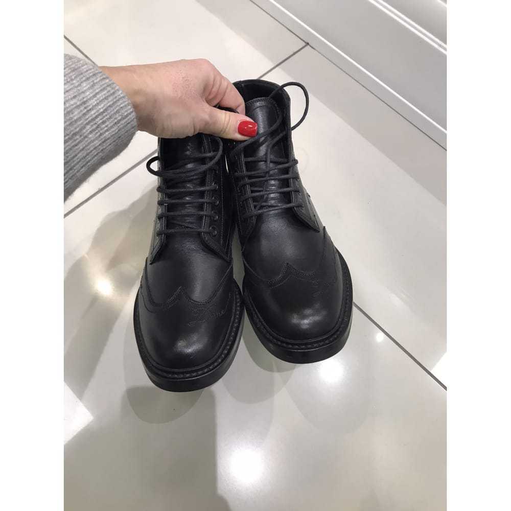 Saint Laurent Leather biker boots - image 9