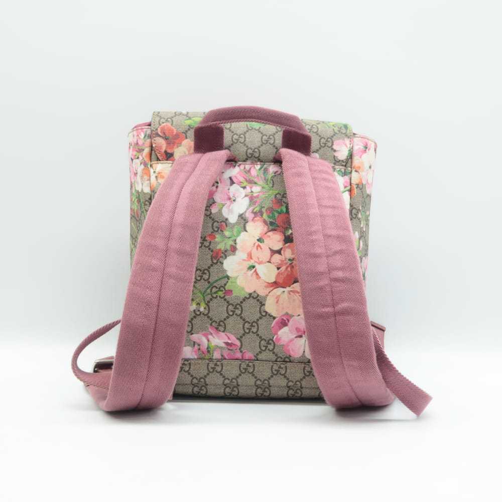 Gucci Leather backpack - image 4
