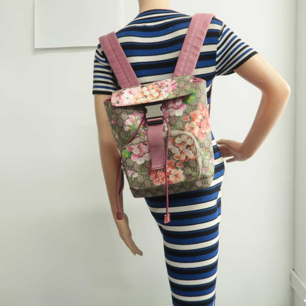 Gucci Leather backpack - image 5