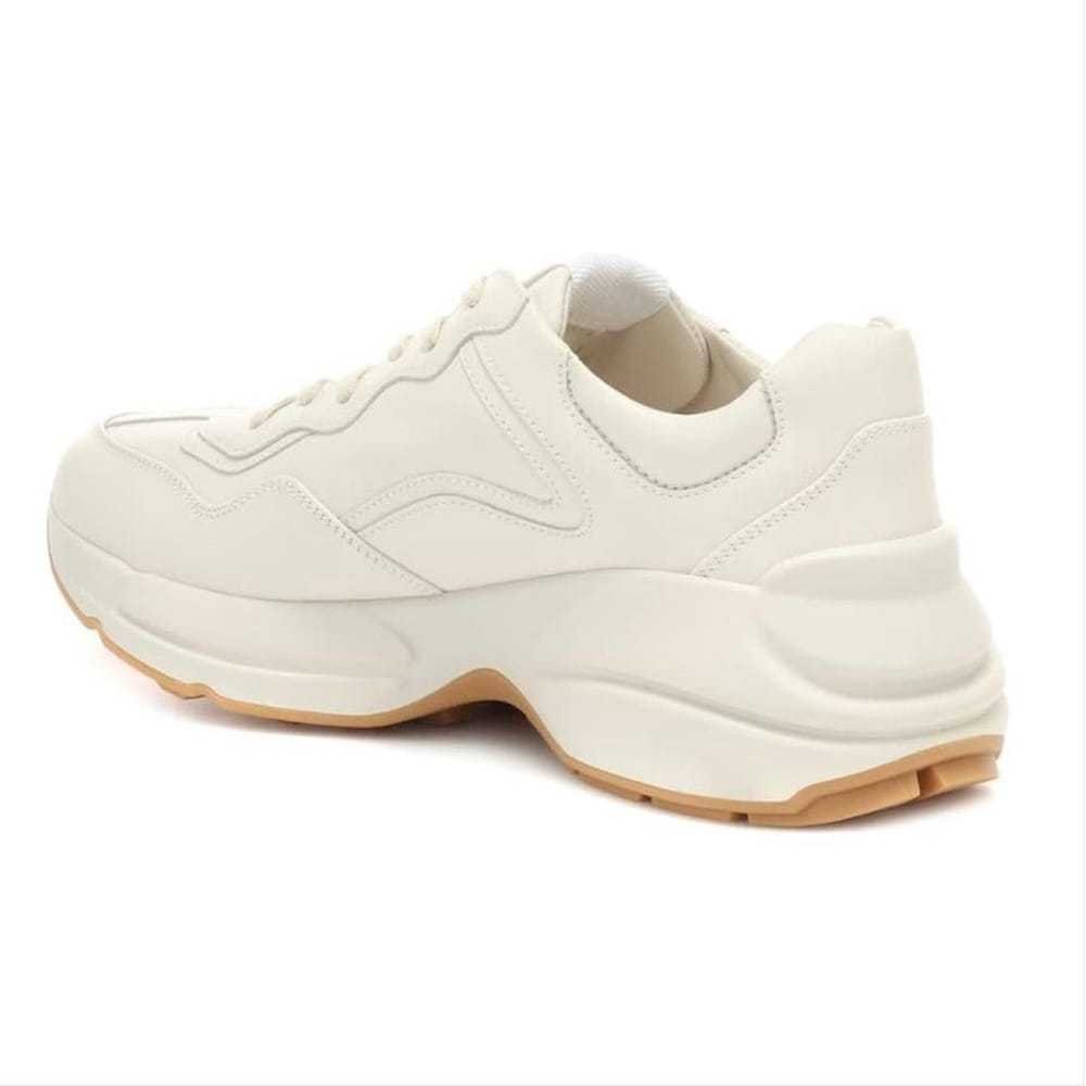 Gucci Rhyton leather trainers - image 6