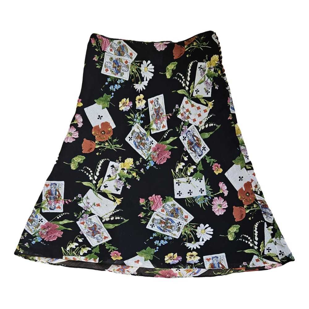 Dior Silk mid-length skirt - image 1