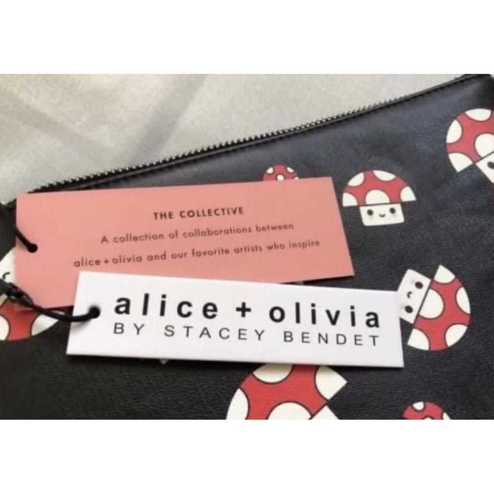 Alice & Olivia Leather clutch bag - image 10