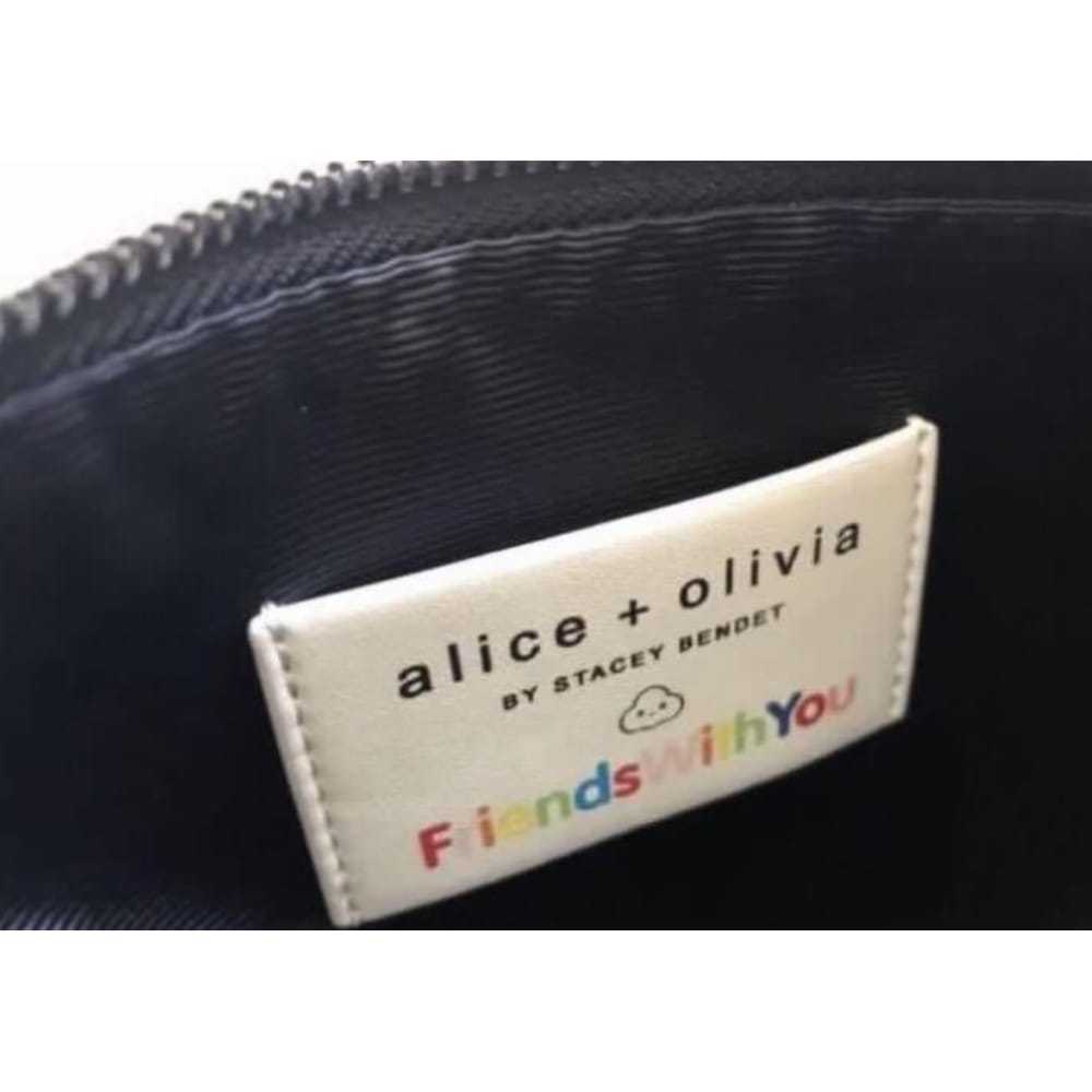 Alice & Olivia Leather clutch bag - image 8