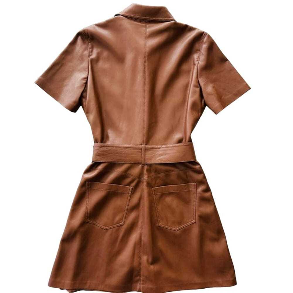 Nanushka Vegan leather mini dress - image 2