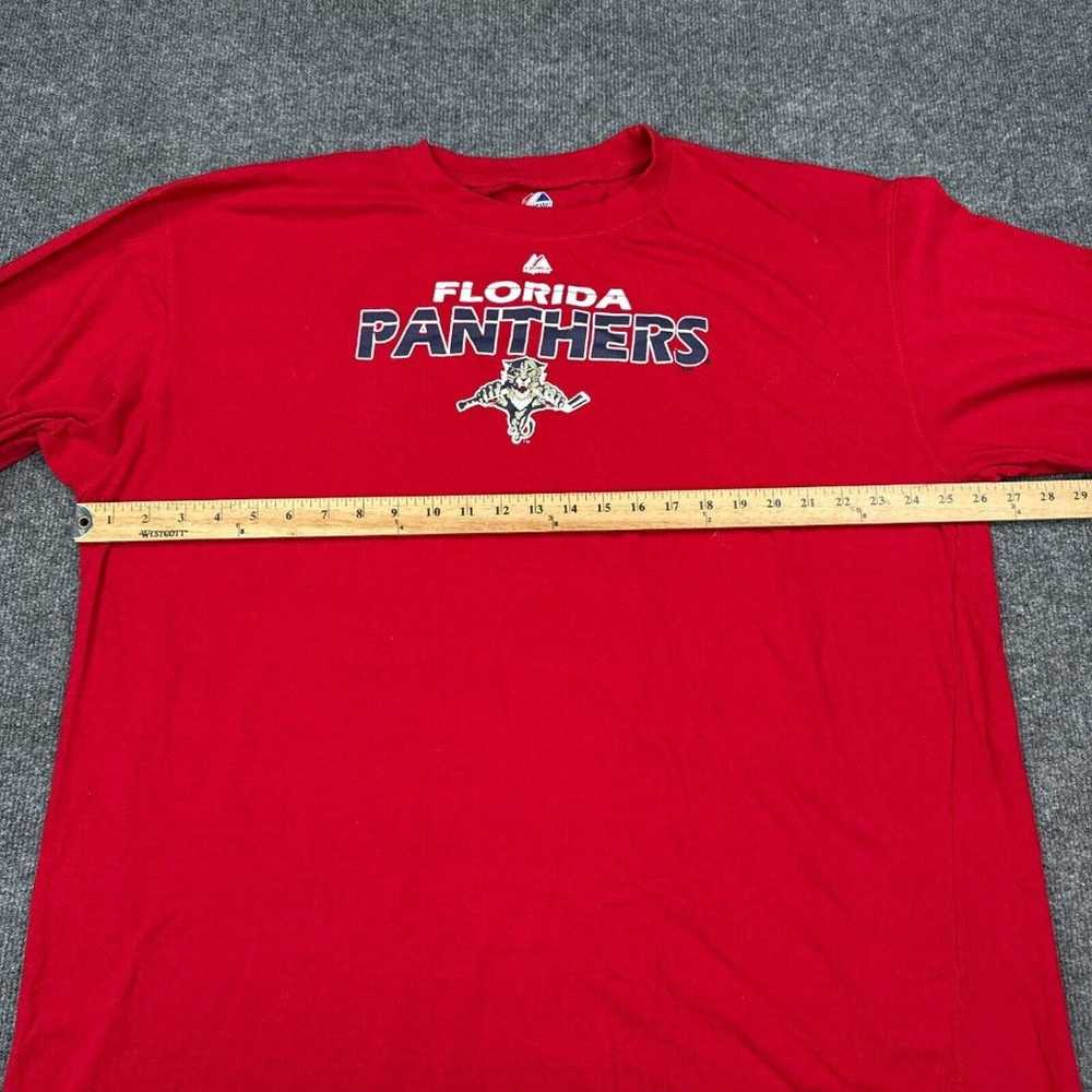 Majestic Florida Panthers T Shirt Adult Size 3XL … - image 6