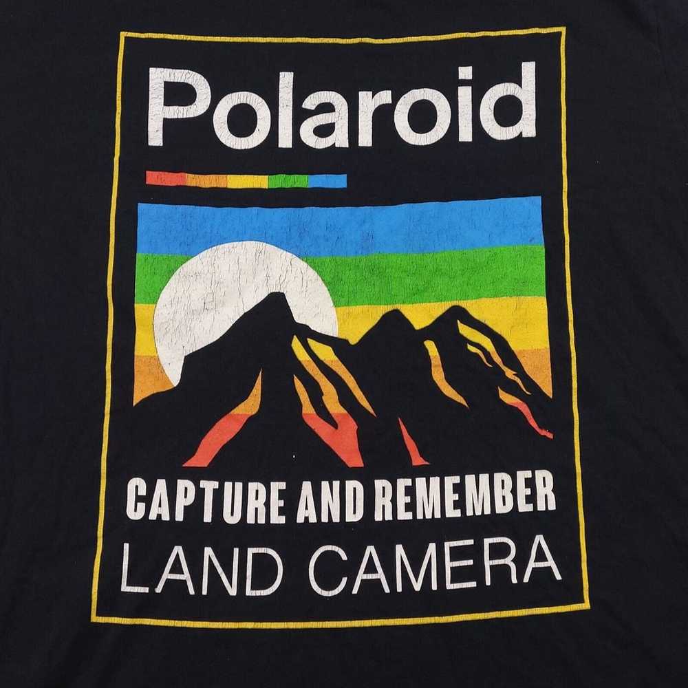 Polaroid Casual Pullover Short Sleeve Graphic T-S… - image 4