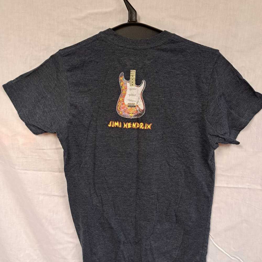 Lot of 2 Hard Rock Jimi Hendrix/Hollywood t-shirts - image 2