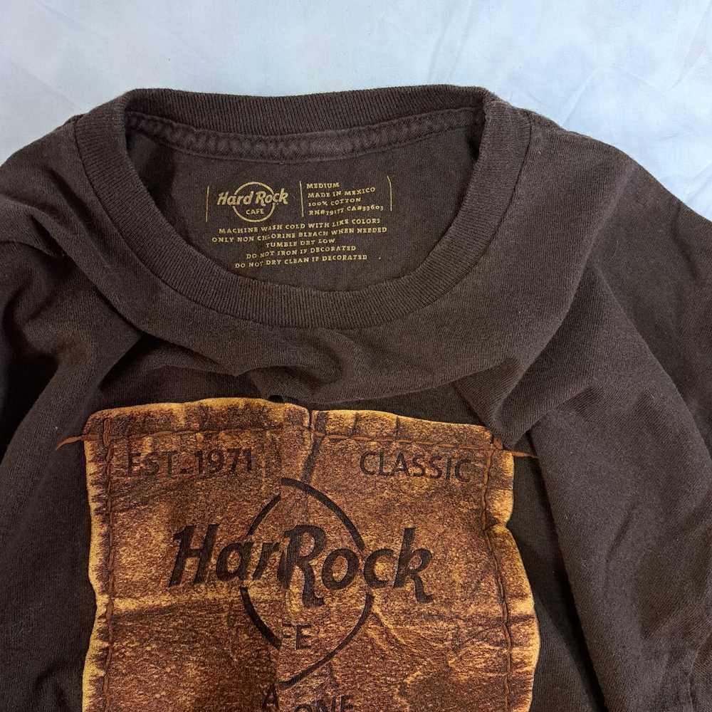 Lot of 2 Hard Rock Jimi Hendrix/Hollywood t-shirts - image 4