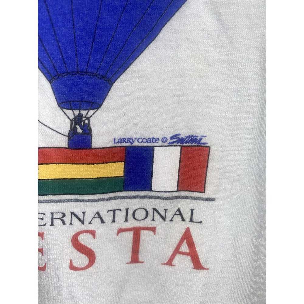 Vintage 1996 Balloon Fiesta 25th Anniversary Shir… - image 3