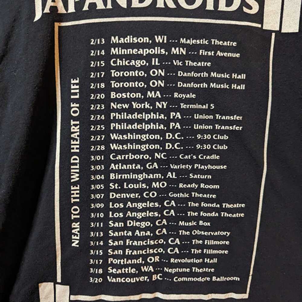 Japandroids North American Tour 2017 Black T-Shir… - image 5