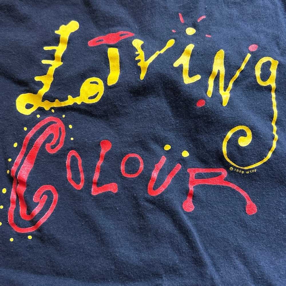 Living Colour vintage concert tee - image 5