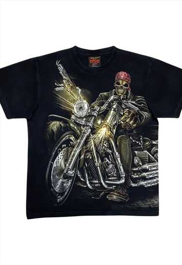 High Definition Skeleton Black T-Shirt XL - image 1