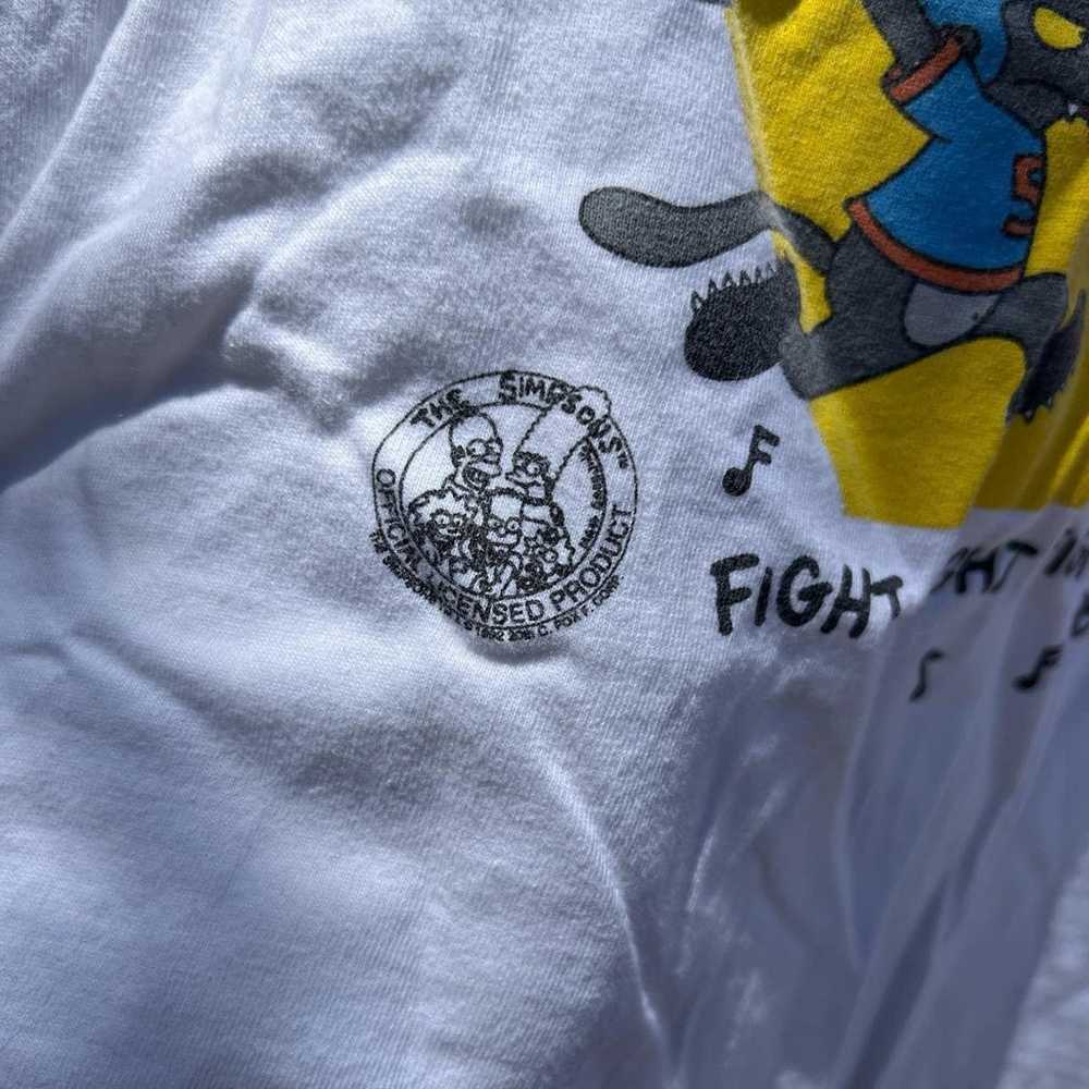 Vintage itchy and scratchy shirt - image 3