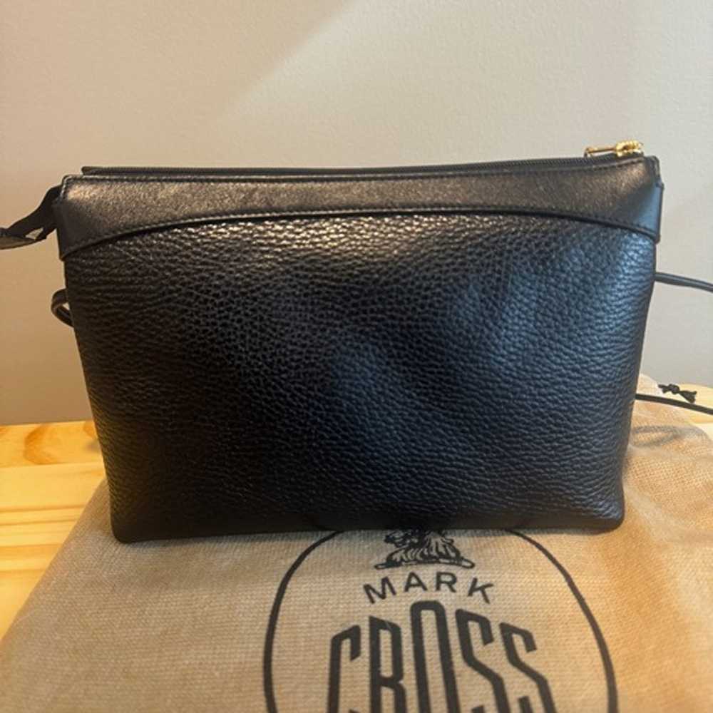 MARK CROSS Leather Crossbody Shoulder Bag - image 4