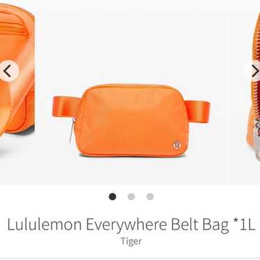 Lululemon Original OG Pink Neon Black Highlight EBB Everywhere Belt Bag RARE