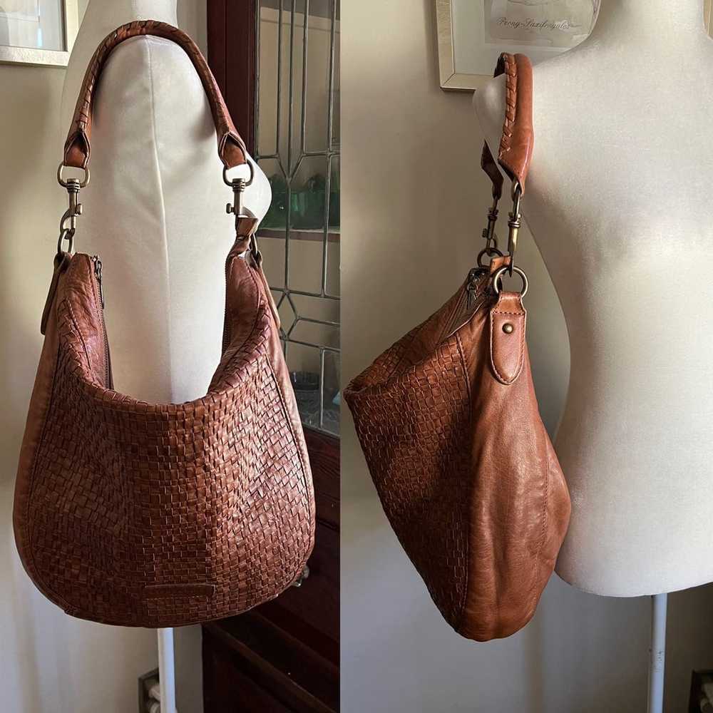 Liebeskind Berlin Purse Brown Large Hobo Slouch L… - image 4