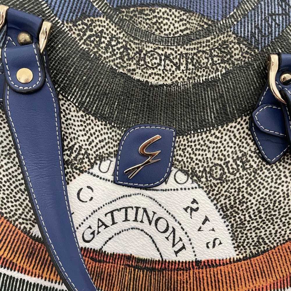 Gattinoni Line Planetarium beautiful leather hand… - image 3