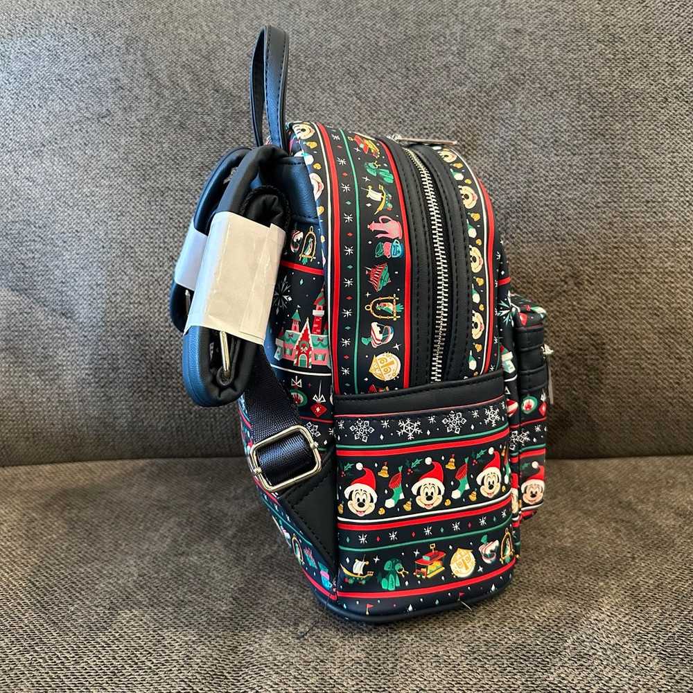 Ugly Christmas Sweater Disney Loungefly Backpack - image 5
